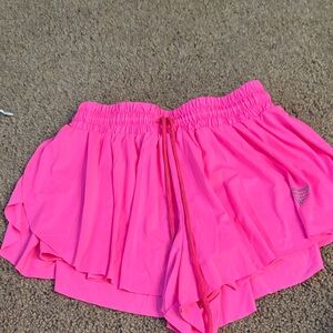 Transcend Now Girls Pink Athletic Shorts size S